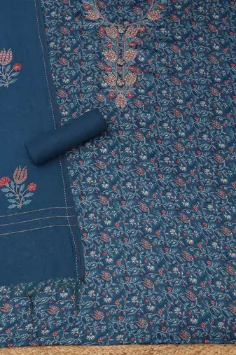printed unstitched dress material