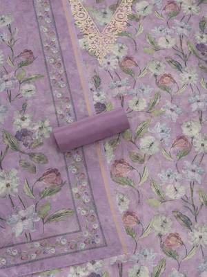 floral printed unstitched dress material 3
