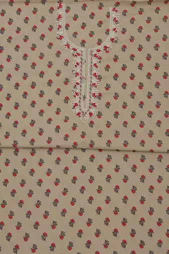 printed unstitched dress material