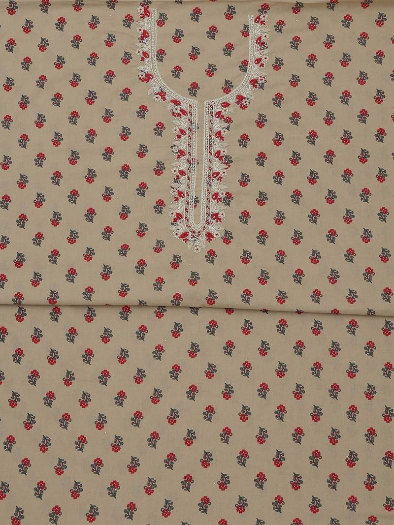 printed unstitched dress material