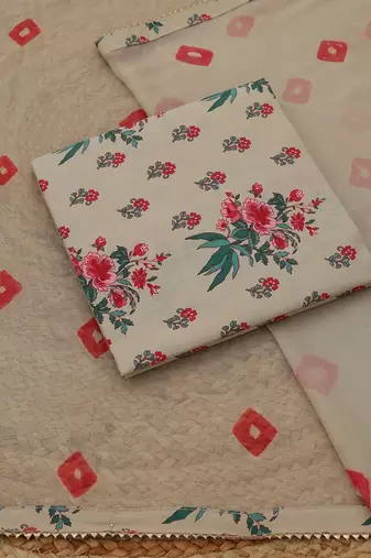 printed unstitched dress material