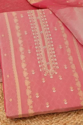 unstitched dress material
