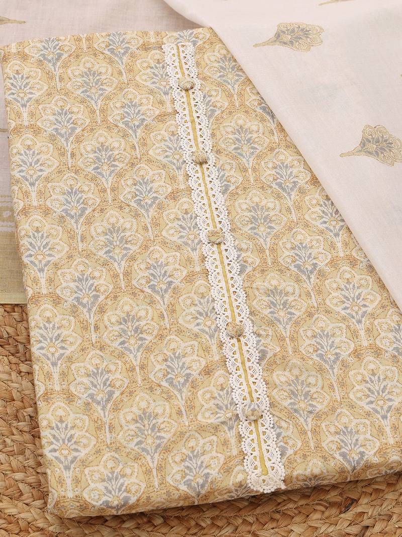 printed unstitched dress material