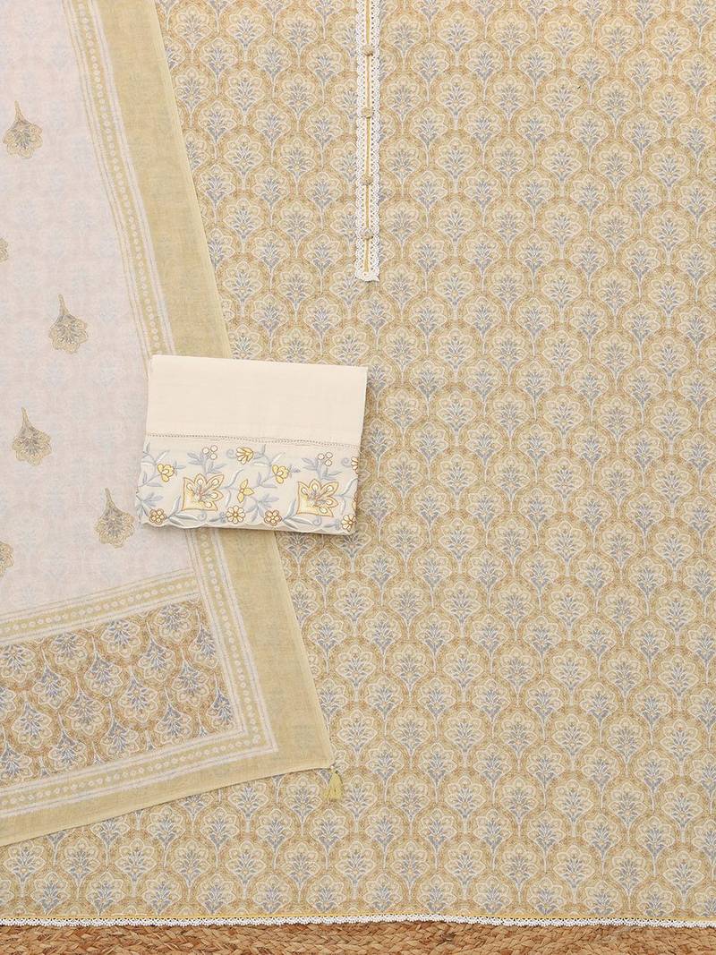 printed unstitched dress material