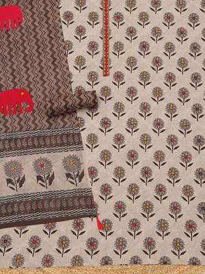 printed unstitched dress material 4