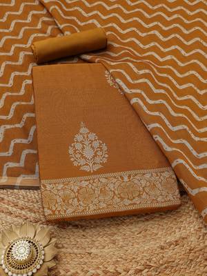 printed unstitched dress material 1