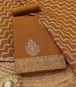 printed unstitched dress material