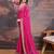 Pink embroidered saree with blouse