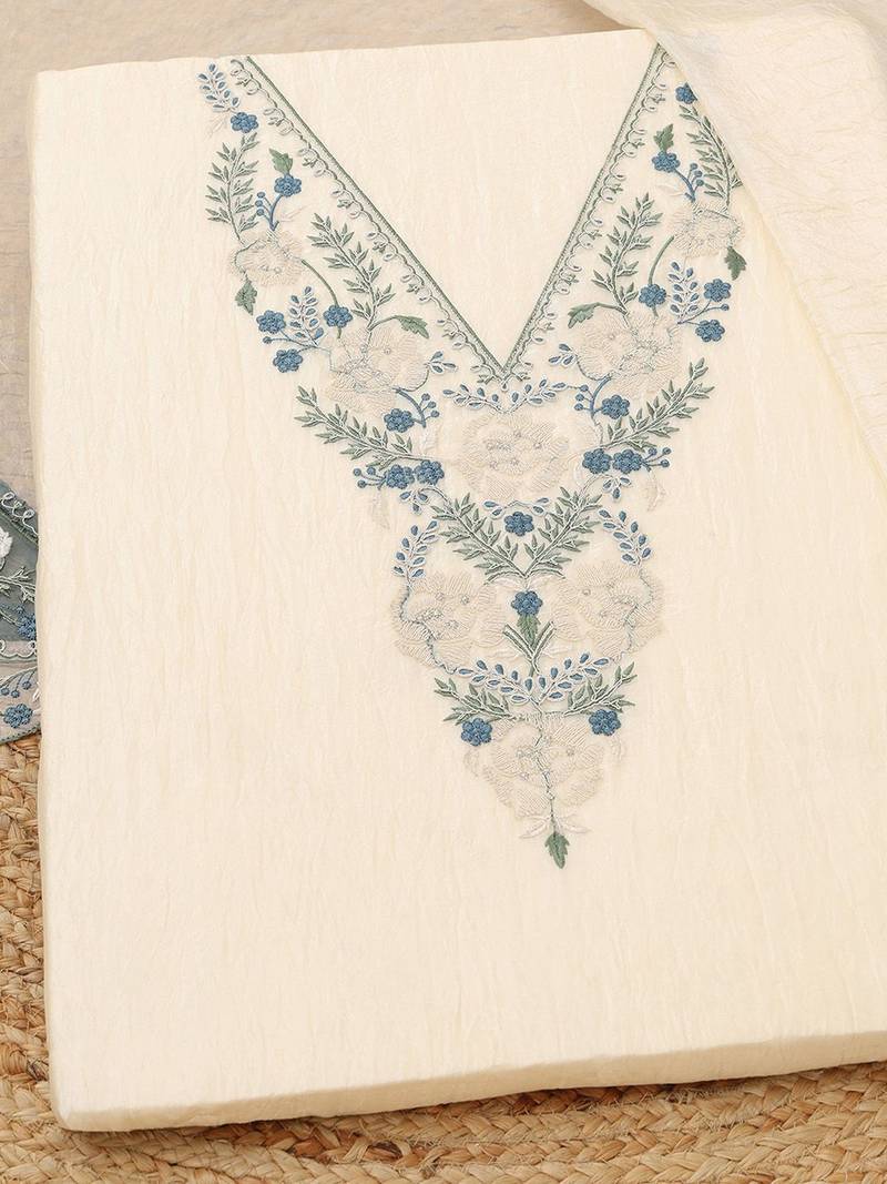 printed unstitched dress material