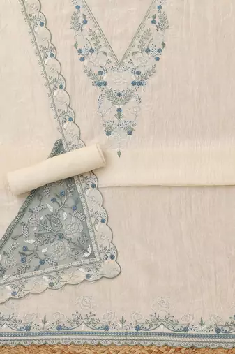 printed unstitched dress material