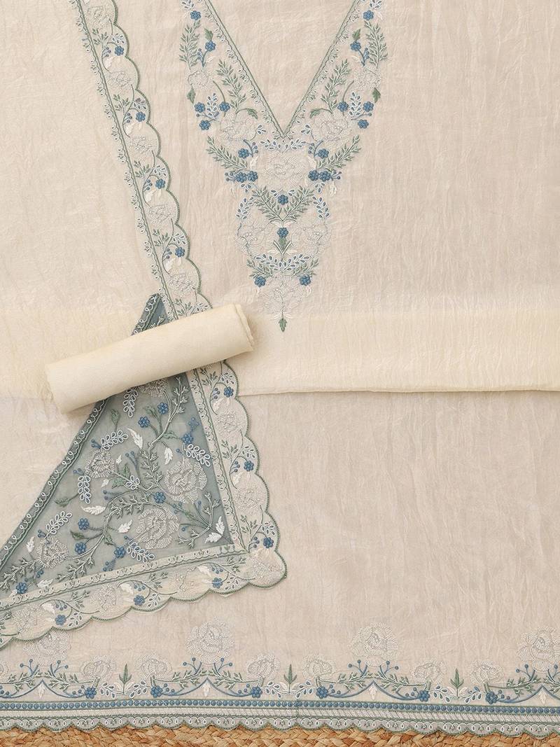 printed unstitched dress material