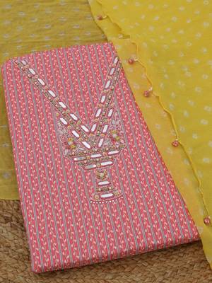 printed unstitched dress material 3