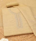 embroidered linen unstitched dress material