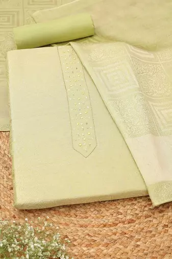 unstitched dress material