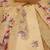floral printed sequinned organza unstitched dress material