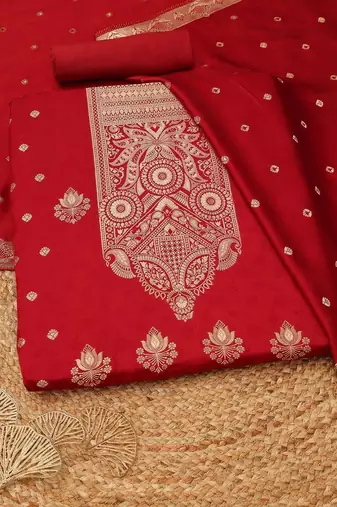 unstitched dress material