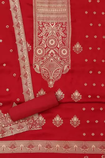 unstitched dress material