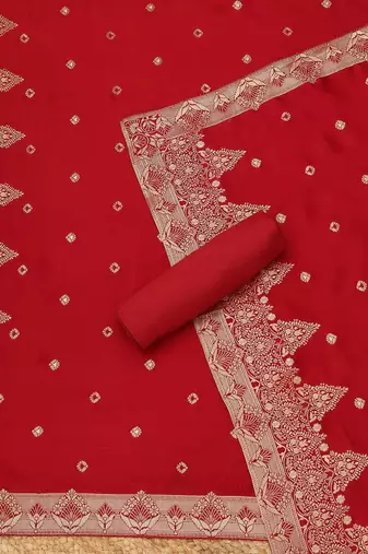 unstitched dress material