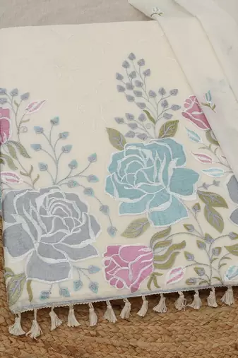 printed unstitched dress material
