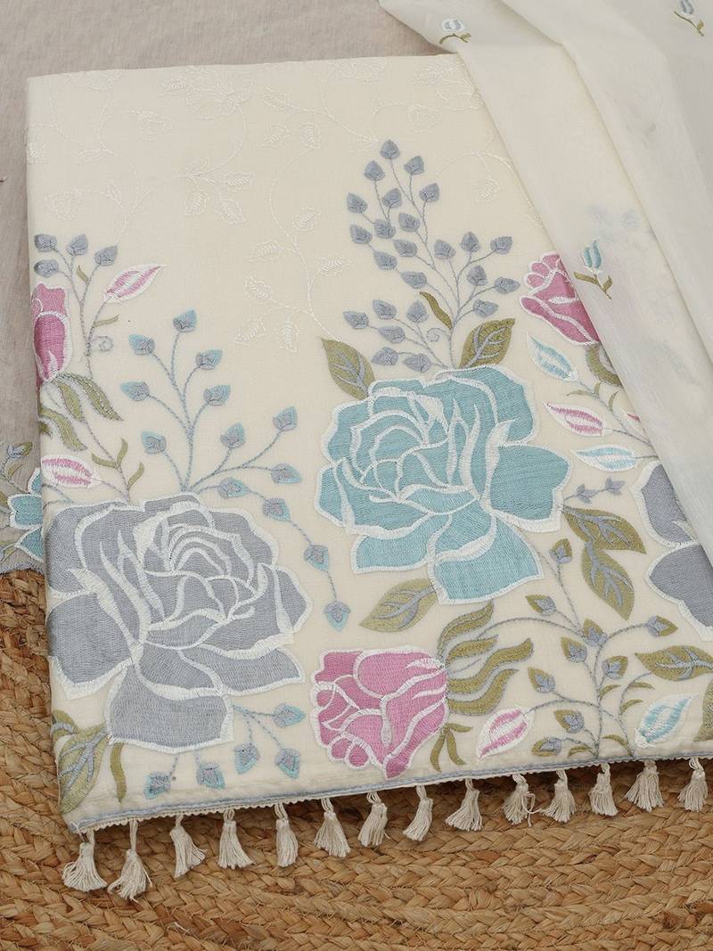 printed unstitched dress material
