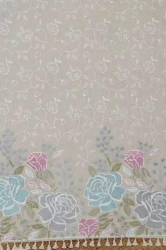 printed unstitched dress material