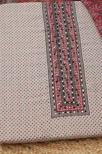 printed unstitched dress material