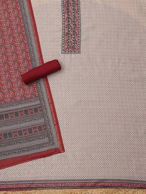 printed unstitched dress material 4