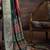 Green striped zari banarasi saree