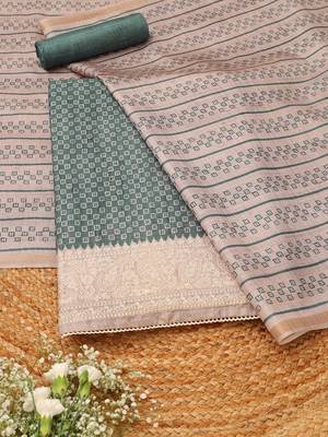 printed unstitched dress material 1