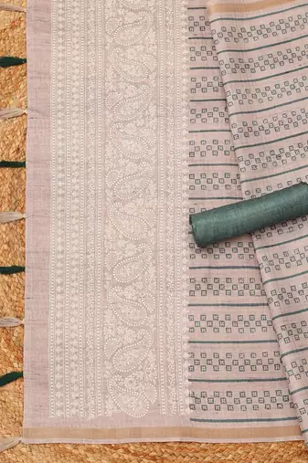 printed unstitched dress material