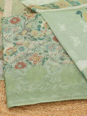 printed unstitched dress material 2