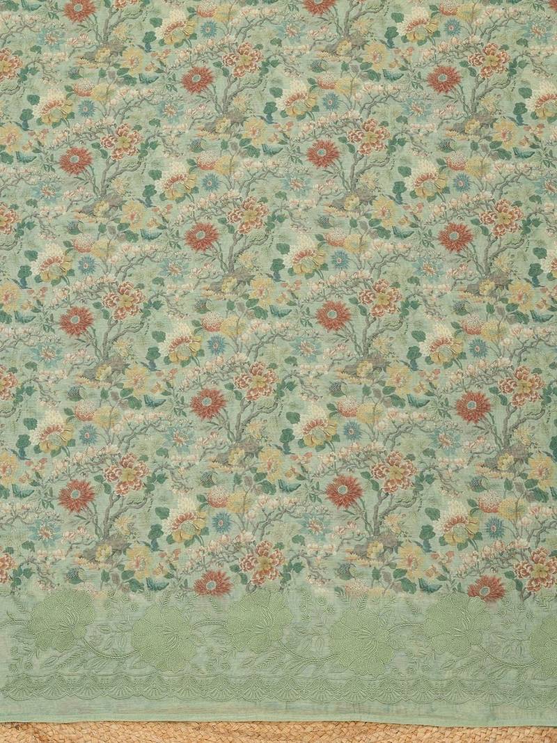 printed unstitched dress material