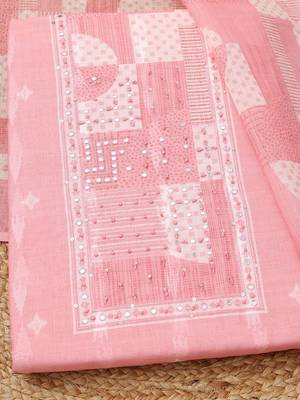 printed unstitched dress material 2
