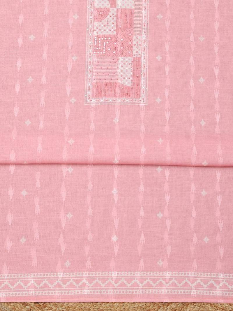 printed unstitched dress material