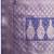 Blue woven design zari silk blend banarasi saree