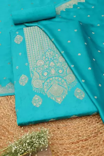 unstitched dress material