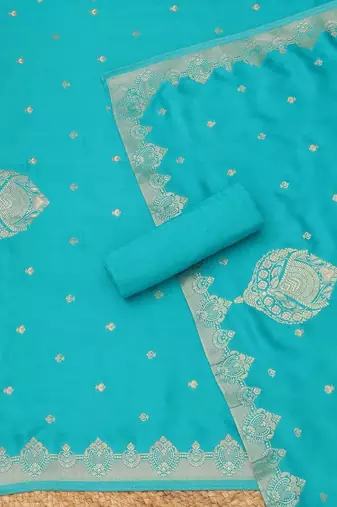 unstitched dress material