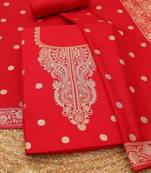 printed unstitched dress material