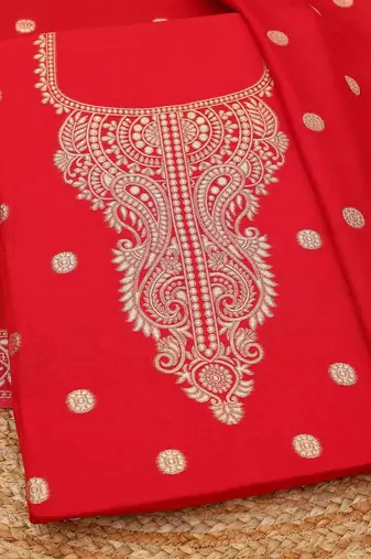 printed unstitched dress material