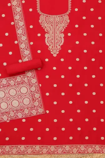 printed unstitched dress material