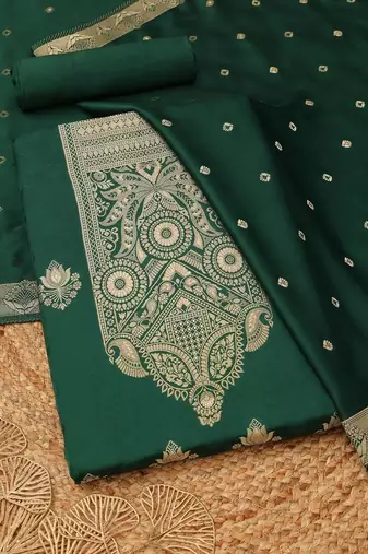 unstitched dress material