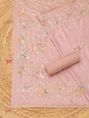 printed unstitched dress material 1
