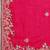 Rose embroidered saree with blouse piece