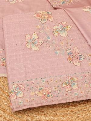 printed unstitched dress material 2