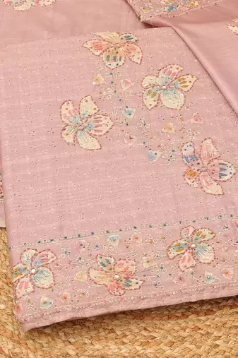 printed unstitched dress material
