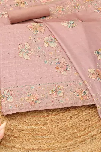 printed unstitched dress material