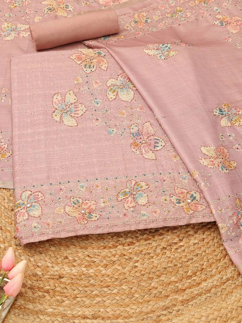 printed unstitched dress material