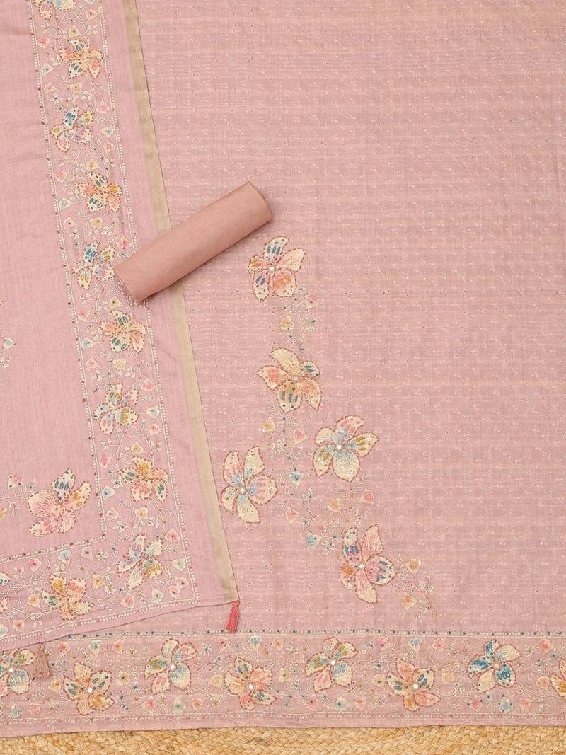 printed unstitched dress material