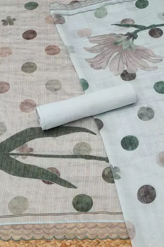 printed unstitched dress material
