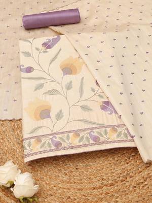 printed unstitched dress material 1